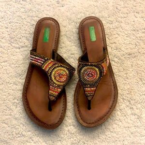 United Colors of Benetton Beaded Slide